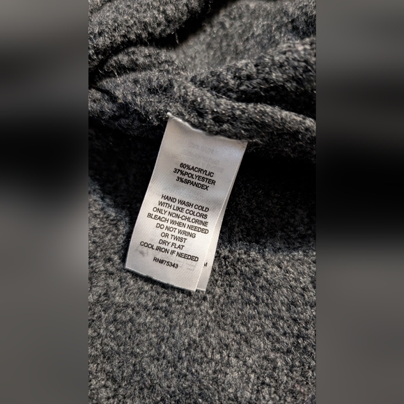 💙 CYNTHIA ROWLEY 💙 Cardigan with Gold Buckles - Picture 8 of 8